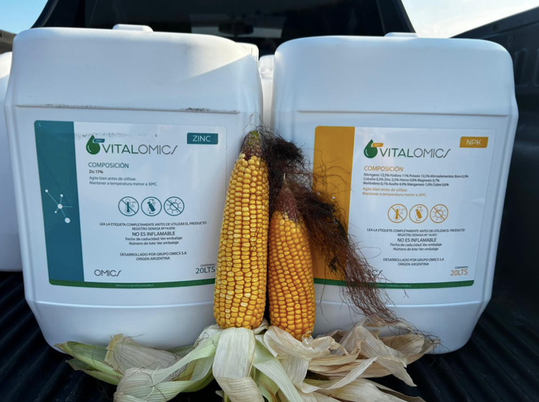 Ensayo comparativo de fertilización foliar en maíz